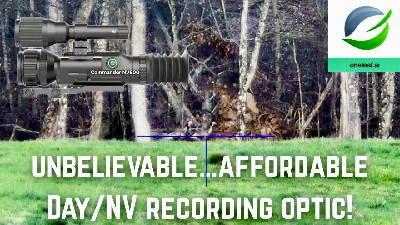 DAY & NIGHT... Commander NV500 Eagle Unboxing and Field Review!