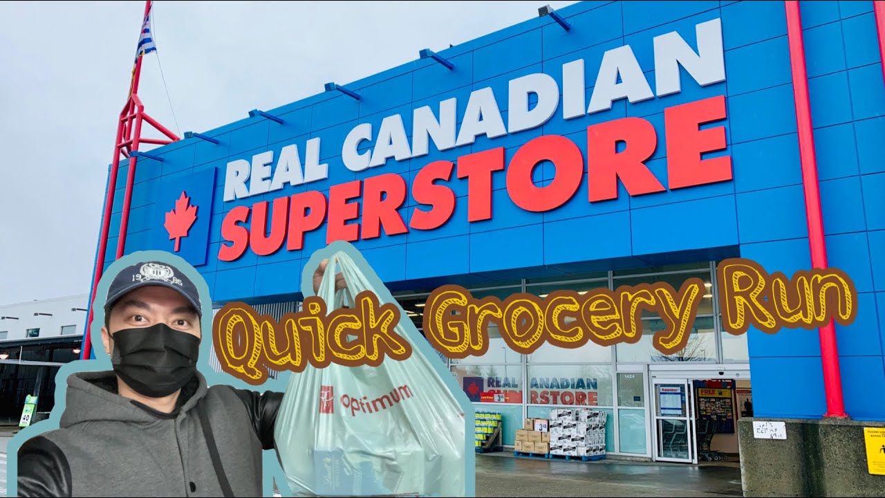 Quick Grocery Run at South Edmonton Common Superstore