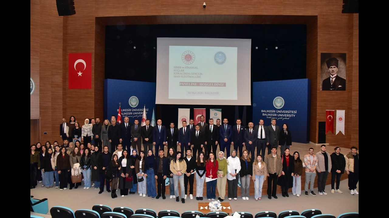 BAÜN’de IBAN Suistimallerine Dikkat Çeken Panel: “Siber ve Finansal Suçlar Kıskacında Gençlik”