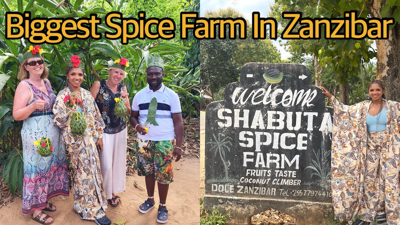 A TOUR IN THE BIGGEST SPICE FARM IN ZANZIBAR, TANZANIA 🇹🇿🇹🇿(Motherland Of Spices)