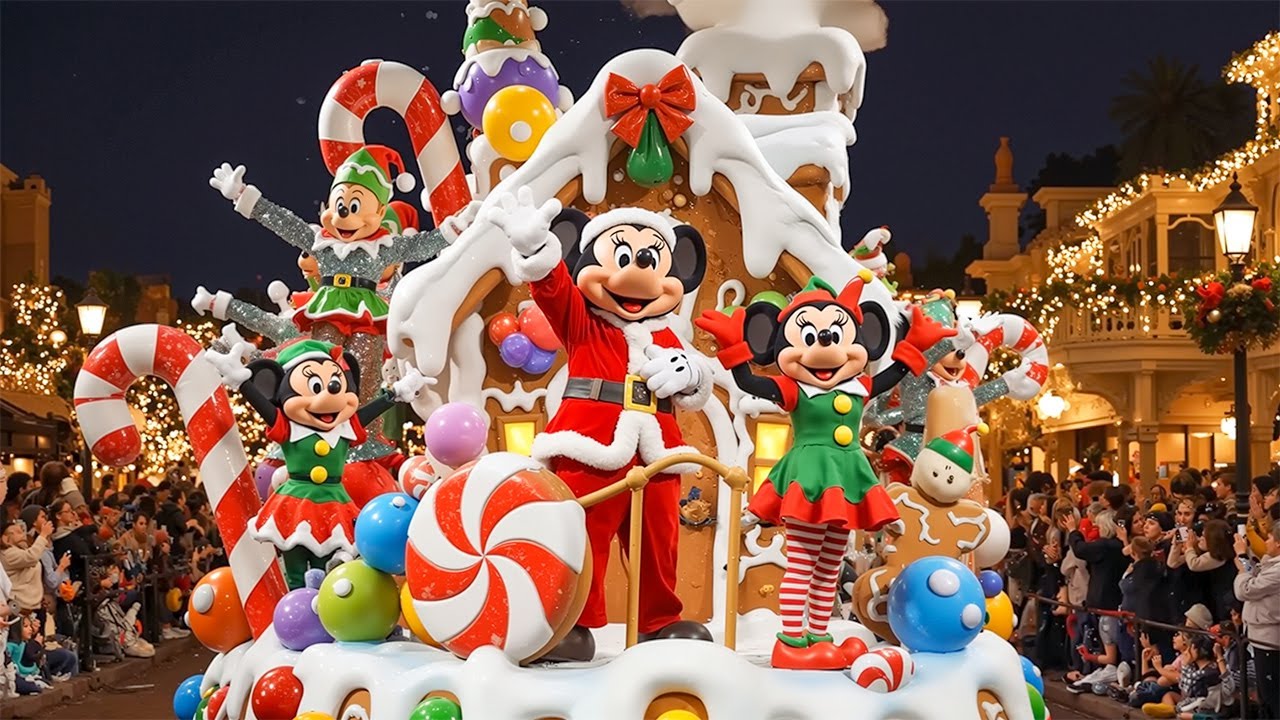 [4K] Merry Christmas Party 2025 at Walt Disney World - Complete Guide, Parade and Fireworks
