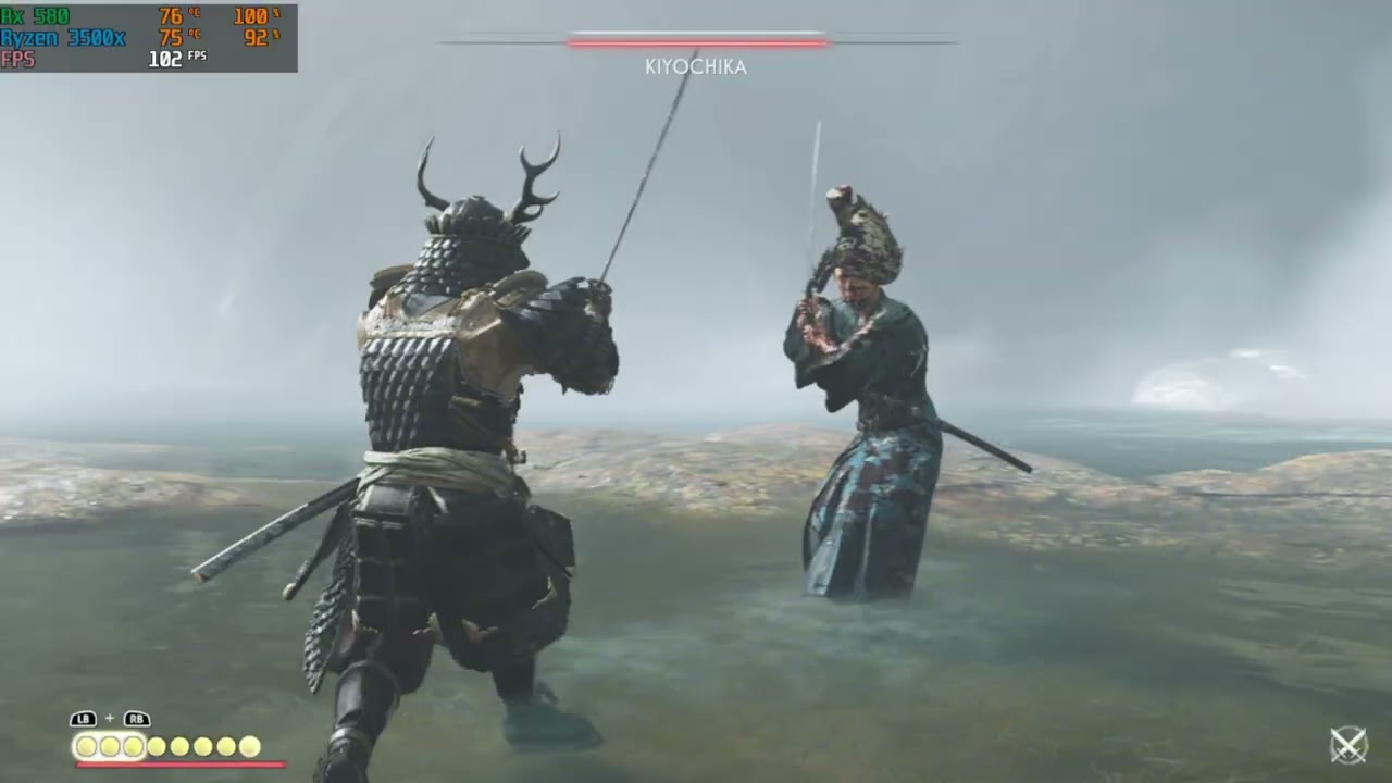 Ghost of Tsushima - Duelo sob a Queda D'Agua