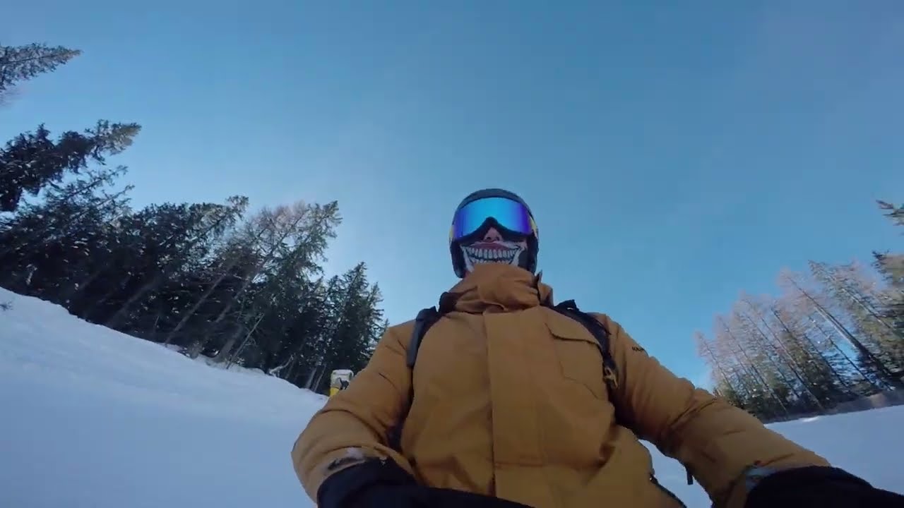 3 Zinnen 01/2024 Snowboard GoPro