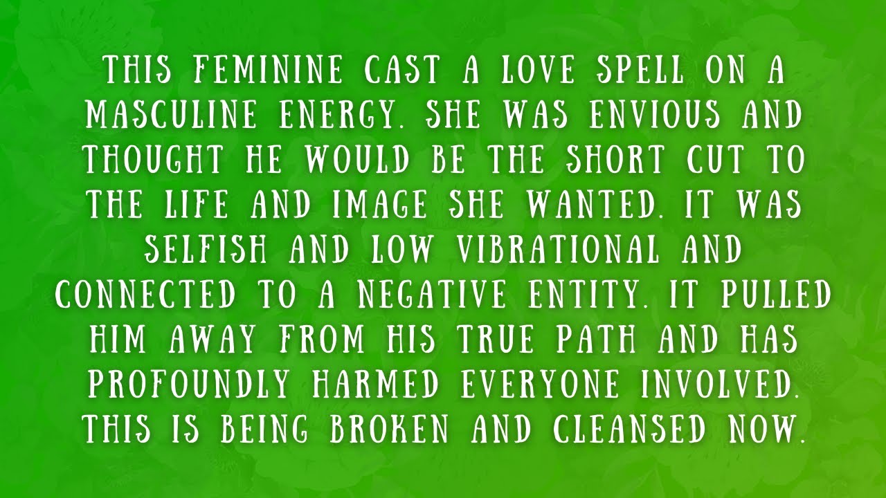 A powerful, healing force has come into this space.