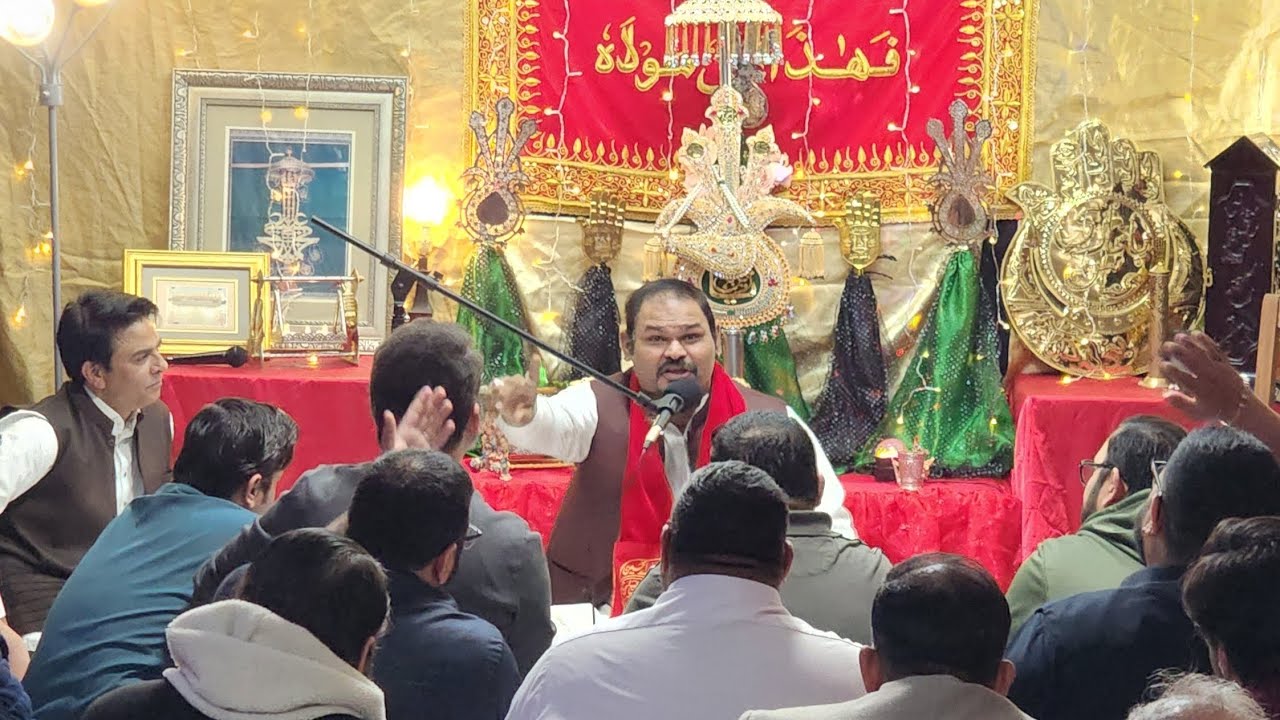 Ya Ali.as Jewan Teray LaL | Ustad Intezar Hussain Khan | Residance Of Mohsin Rizvi Woodbridge VA USA