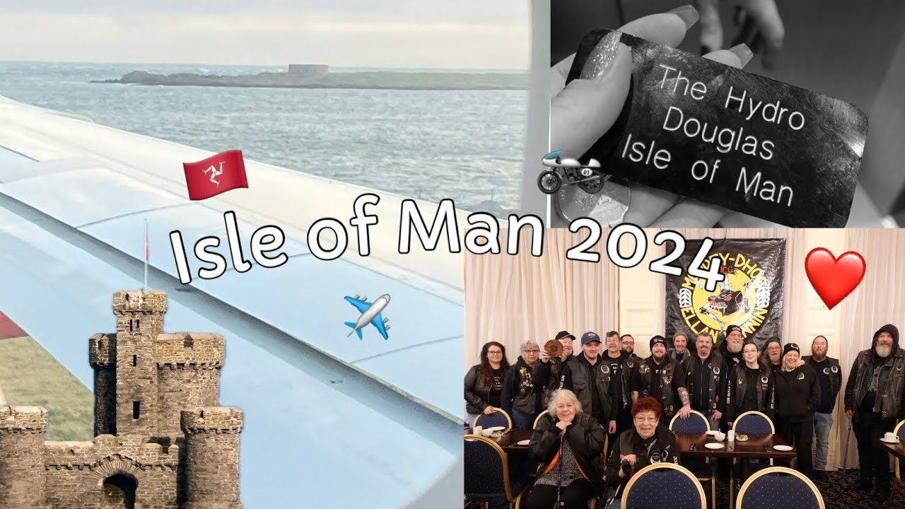 BIKE CLUB goes to the Isle of Man | M.T HEADS IOM VLOG 2024| Isle of Man Vlog