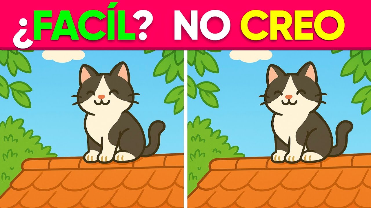 Encuentra las 3 Diferencias 🐶❤️🐝 Ejercita Tu MENTE 🧠 MENTAL QUIZ
