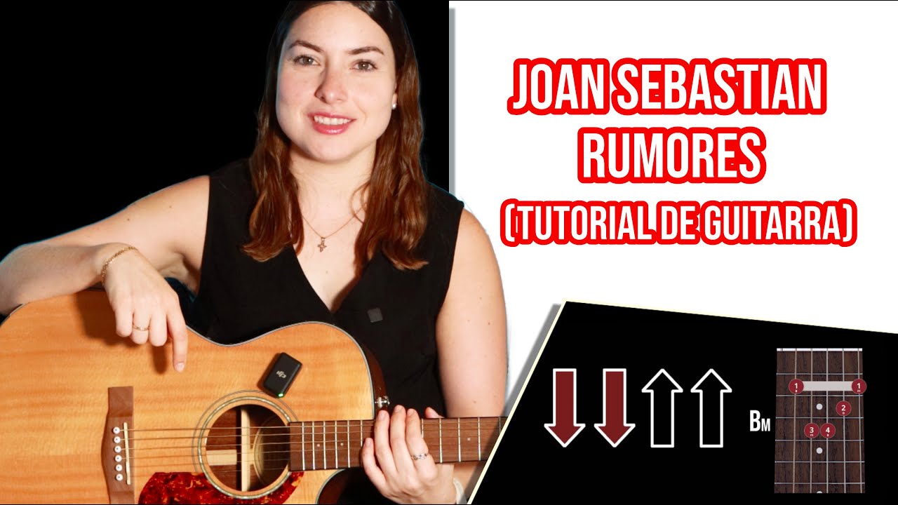 Joan Sebastian & Lisa López - Rumores (Tutorial de Guitarra)