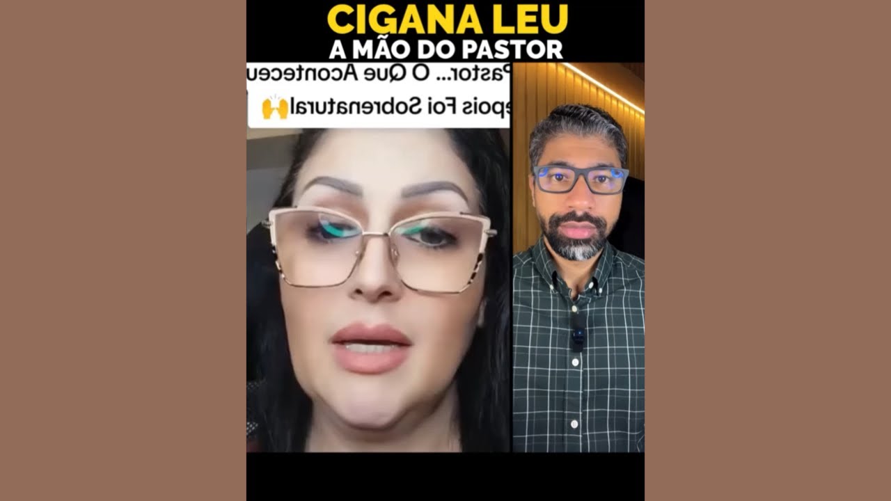 CIGANA LEU A MÃO DO PASTOR