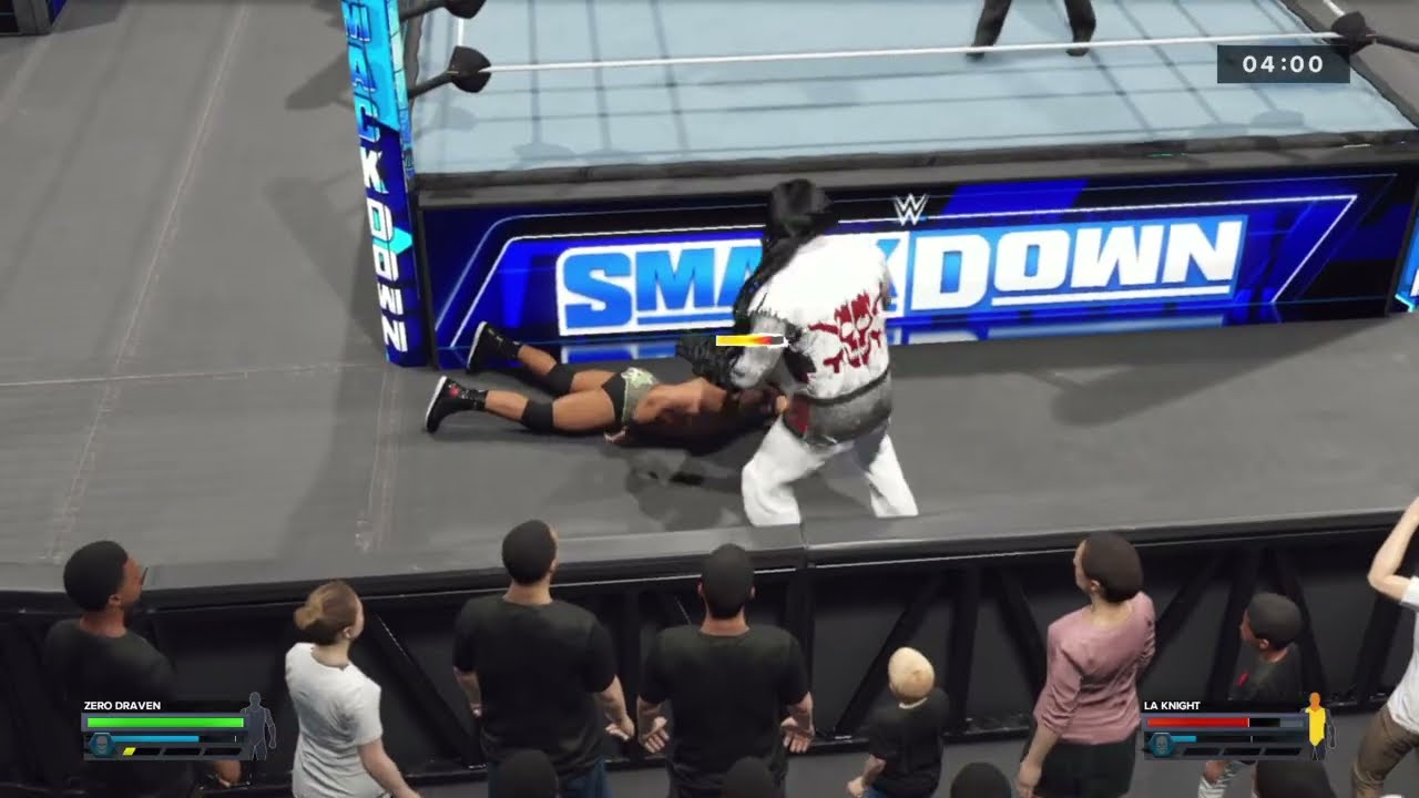 Zero Draven Vs. LA Knight: MyRise | WWE 2K24