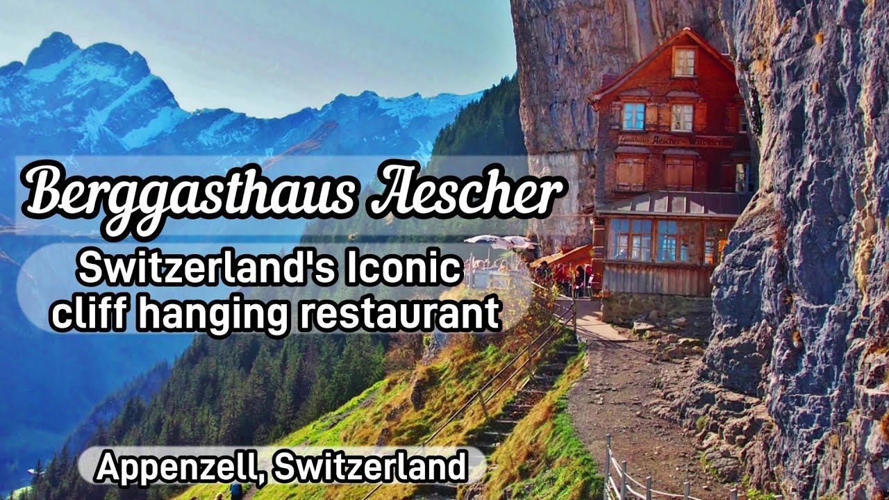 Hike to Aescher - Switzerland's iconic cliff hanging restaurant | Nat Geo PLACES of a LIFETIME