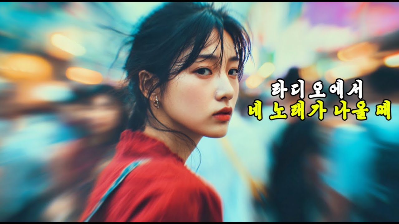 라디오에서 네 노래가 나올 때