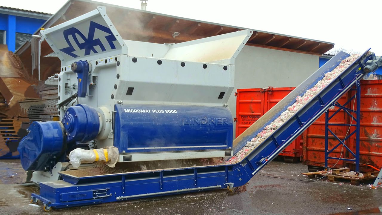 Lindner Micromat Plus 2000 Shredder - Big Bags
