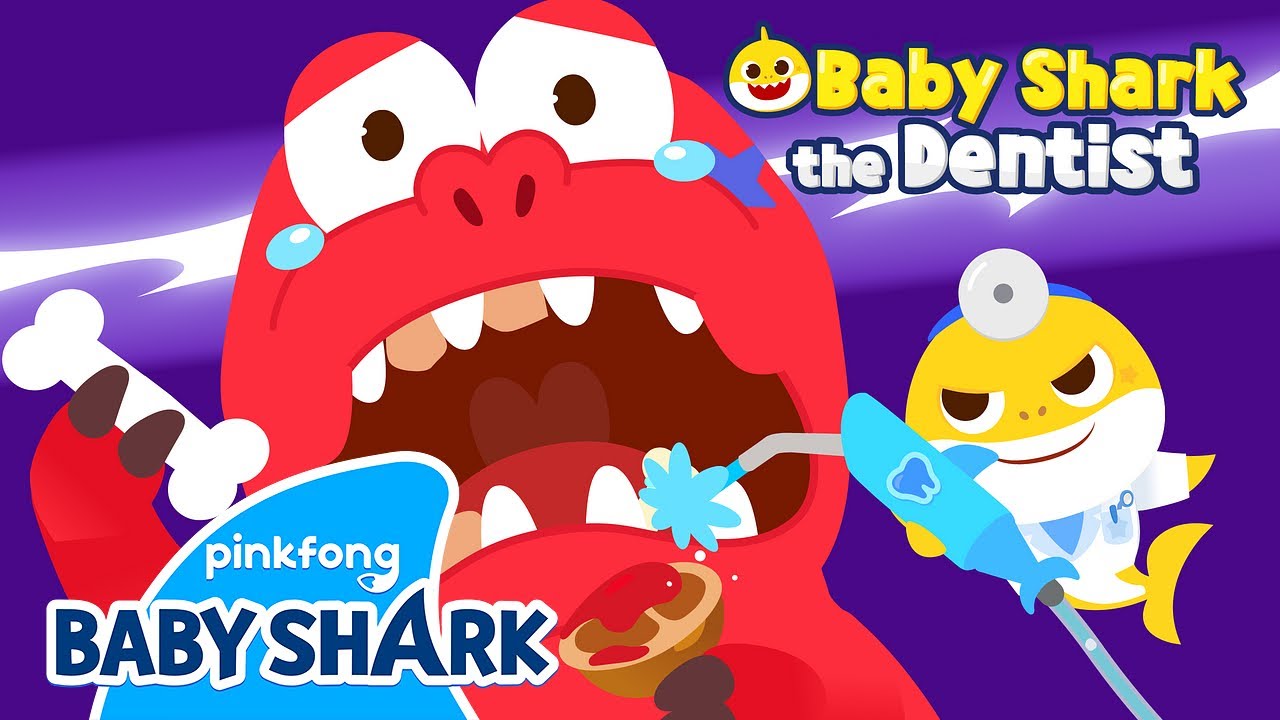 [🦖NEW] Flowers Bloomed in the Dinosaur’s Mouth! | Doctor Baby Shark's Dentist | Baby Shark Official