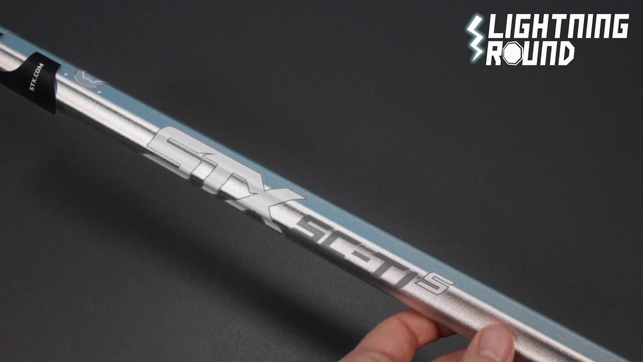 STX Sc-Ti S Attack Lacrosse Shaft Lightning Round Video