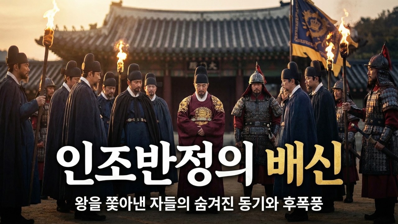 조선중기 정의의 이름 아래 감춰진 욕망의 그림자, 인조반정 이야기