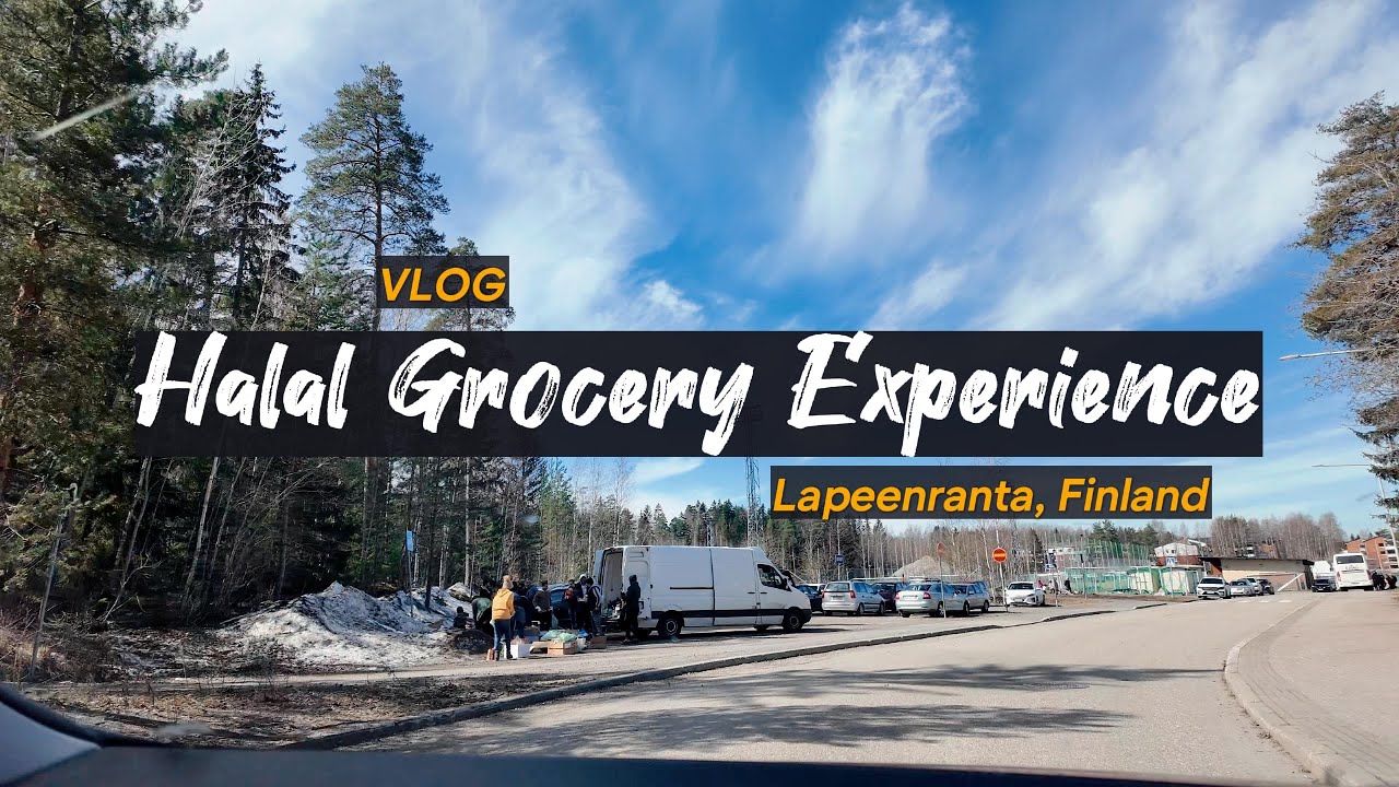 Unique Grocery Experience in Finland | Halal Products