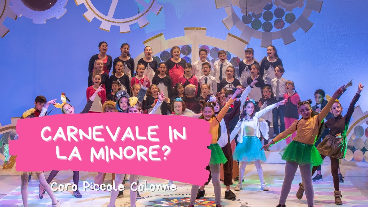 Carnevale in la minore? Piccole Colonne al Festival della Canzone europea dei Bambini 2022