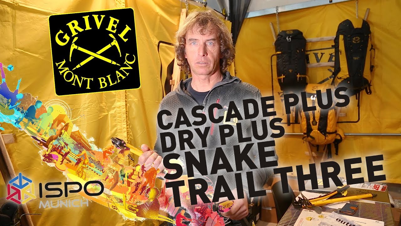 Oliunìd @ ISPO 2018 - Ep. 3: Grivel Cascade Plus, Dry Plus, Snake, Trail Three