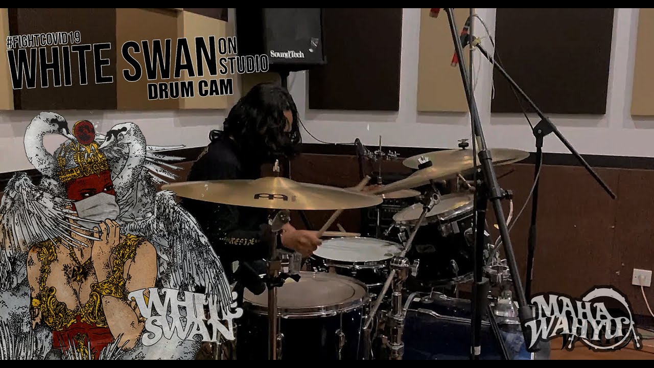 WHITE SWAN ON STUDIO LIVE STREAMING DRUMCAM [#FIGHTCOVID19]