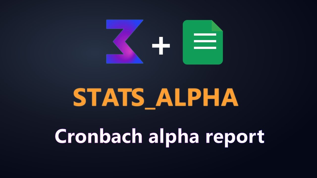 STATS_ALPHA Function Reference: Cronbach’s Alpha in Google Sheets (ALS Stats)