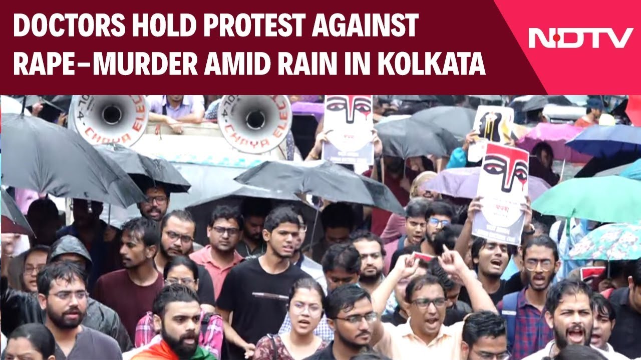 Doctors Protest | Doctors In Kolkata Protest Against Doctor Rape-Murder Case Amid Rain & Other News
