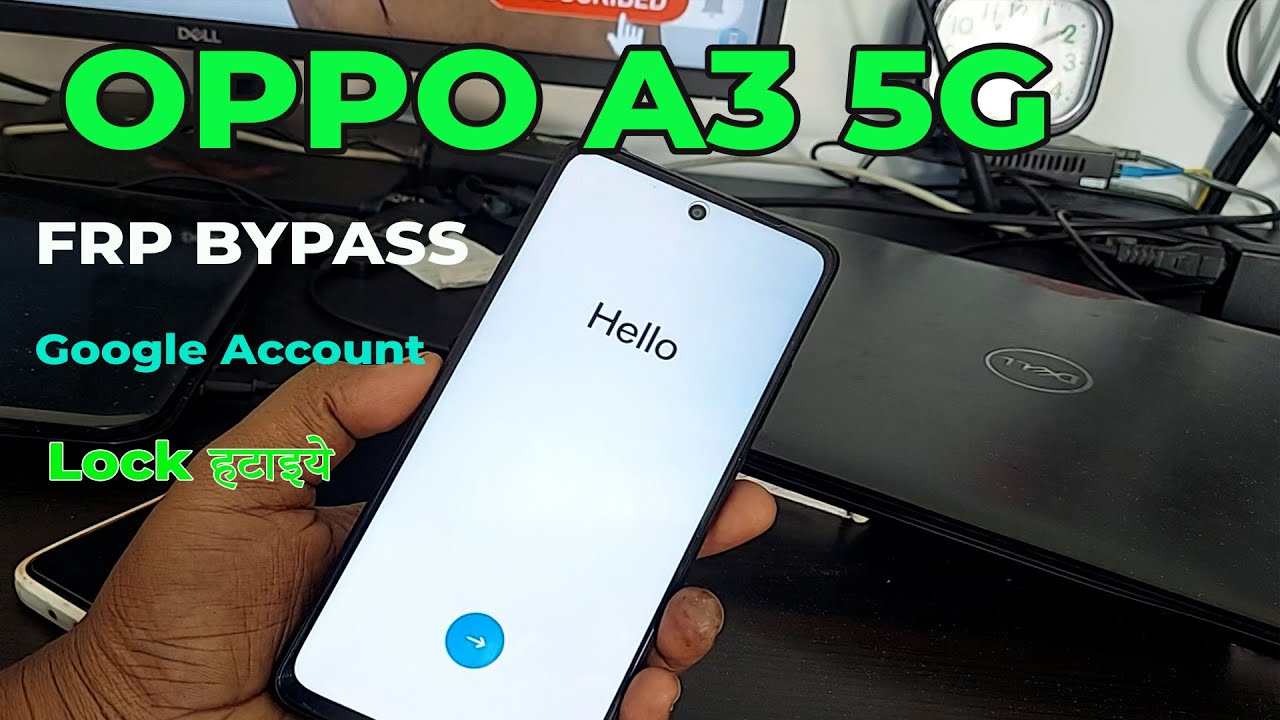 OPPO A3 5G (CPH2693) | FRP Bypass | Android 15 | Google Account Unlock | Without Pc | Method 2025