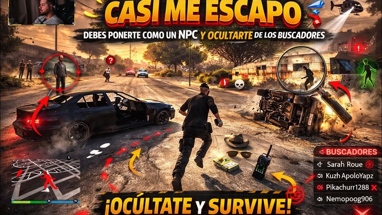 GTA V ONLINE - NPC VS BUSCADORES