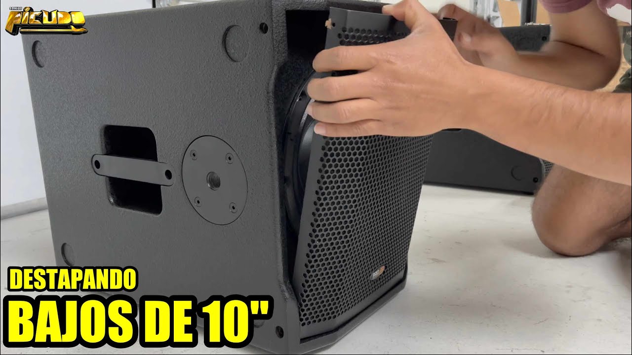 Una nueva compañía de bocinas me manda este set completo!!!