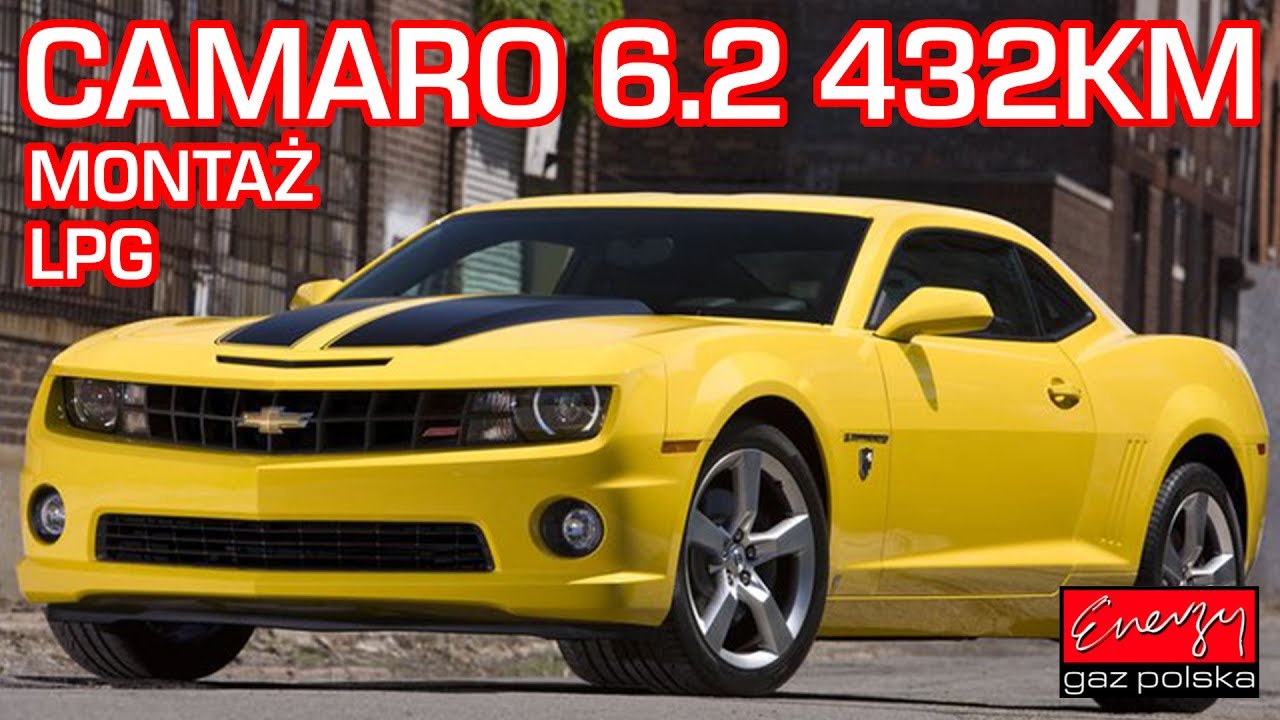 Montaż LPG Chevrolet Camaro z 6.2 432KM 2010r w Energy Gaz Polska na gaz BRC SQ P&D