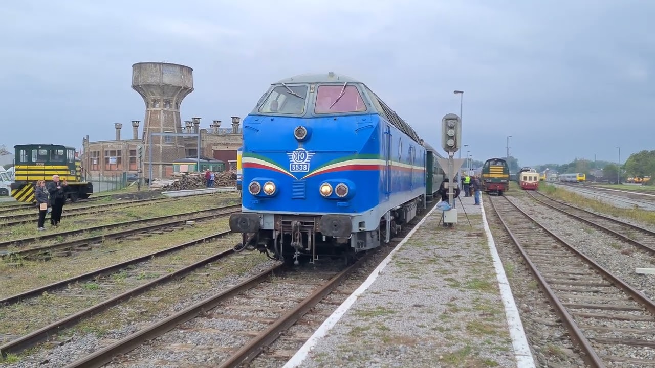 MARIEMBOURG : D&eacute;part  du premier train pour  TREIGNES  le 24 septembre  2022