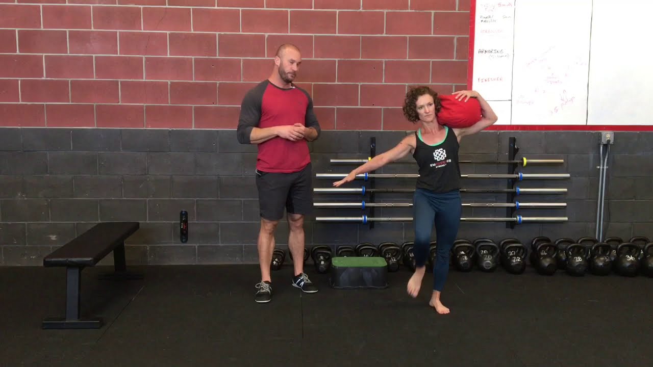 Sandbag Carry Variations | Empowered Strength Ft. John and Kelly Odden | Ancient Strength