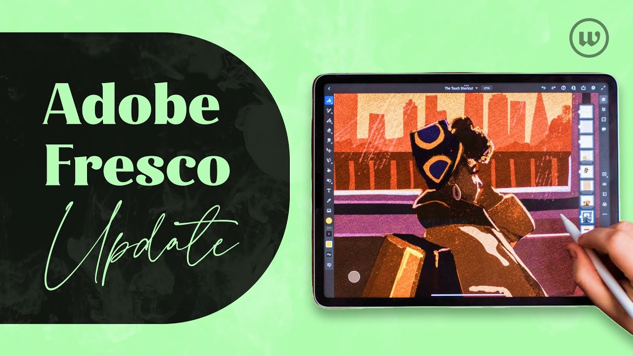 Почему я использую Adobe Fresco для дизайна логотипа? 🧐