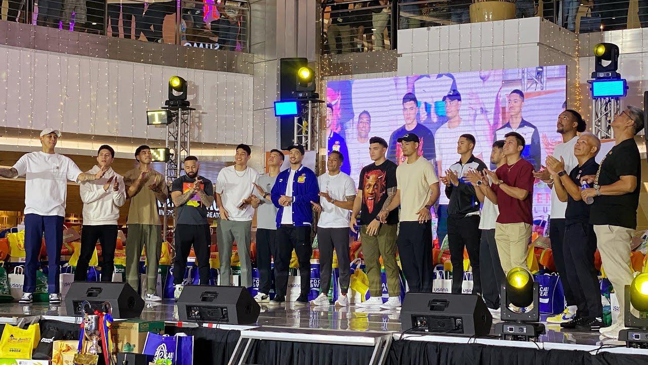 TNT TROPANG GIGA PBA CHAMPIONS VICTORY CELEBRATION LIVE AT GATEWAY MALL 2