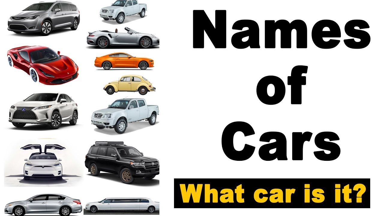 Types of Cars - What Car Is It?