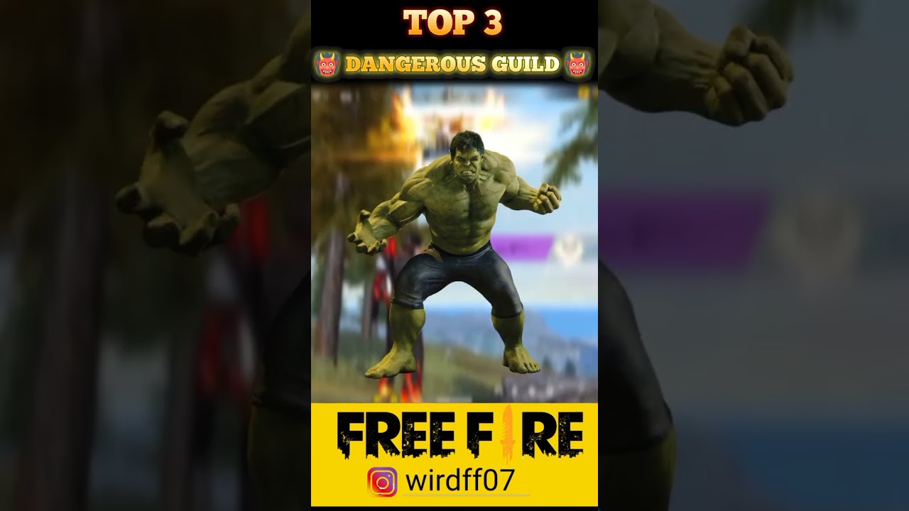 MOST POWERFUL GUILD IN FREE FIRE 🥵 #shorts #viral #youtubeshorts