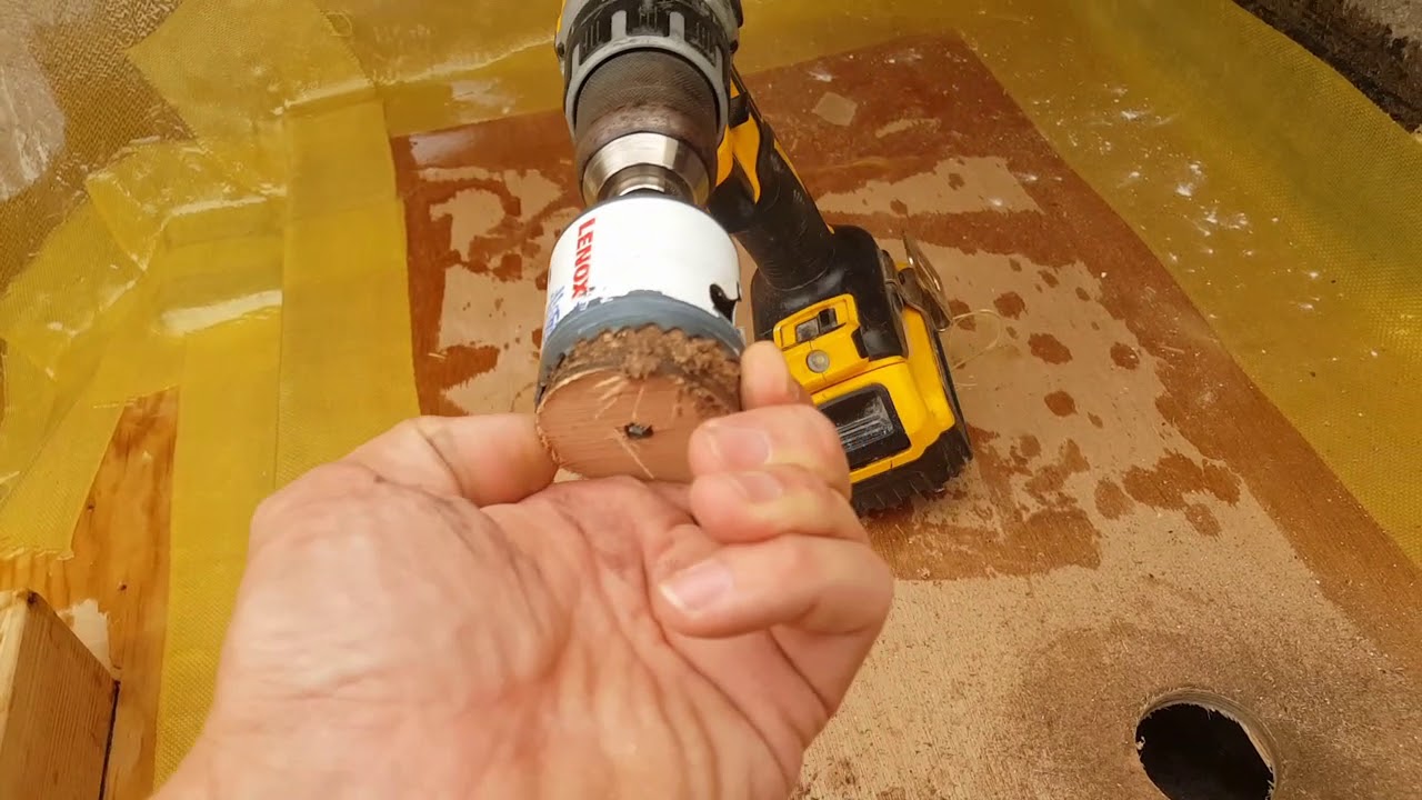 Boat Transom and Floor Rebuild - Installing Marine Foam (1 of 2) - Part 56