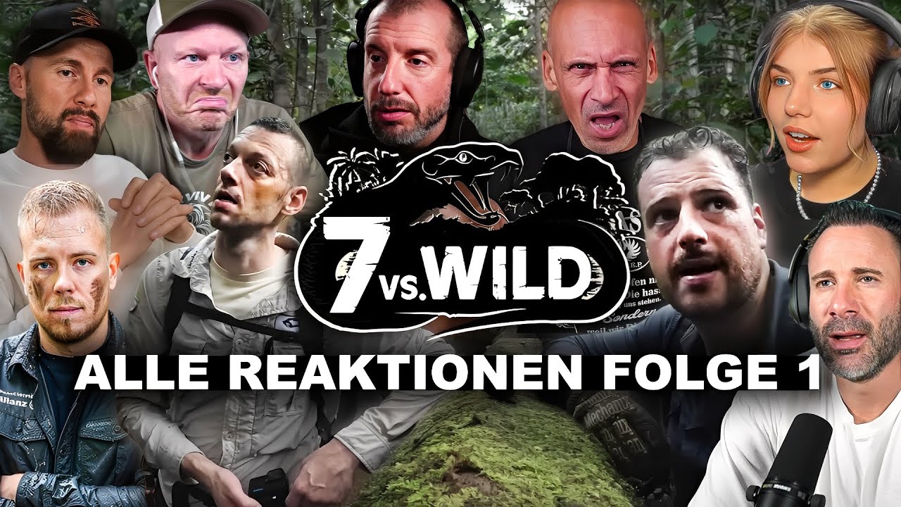ANSAGEN! 😱 Alle 7 vs. Wild Reaktionen & Statements zur Folge 1 zusammengefasst