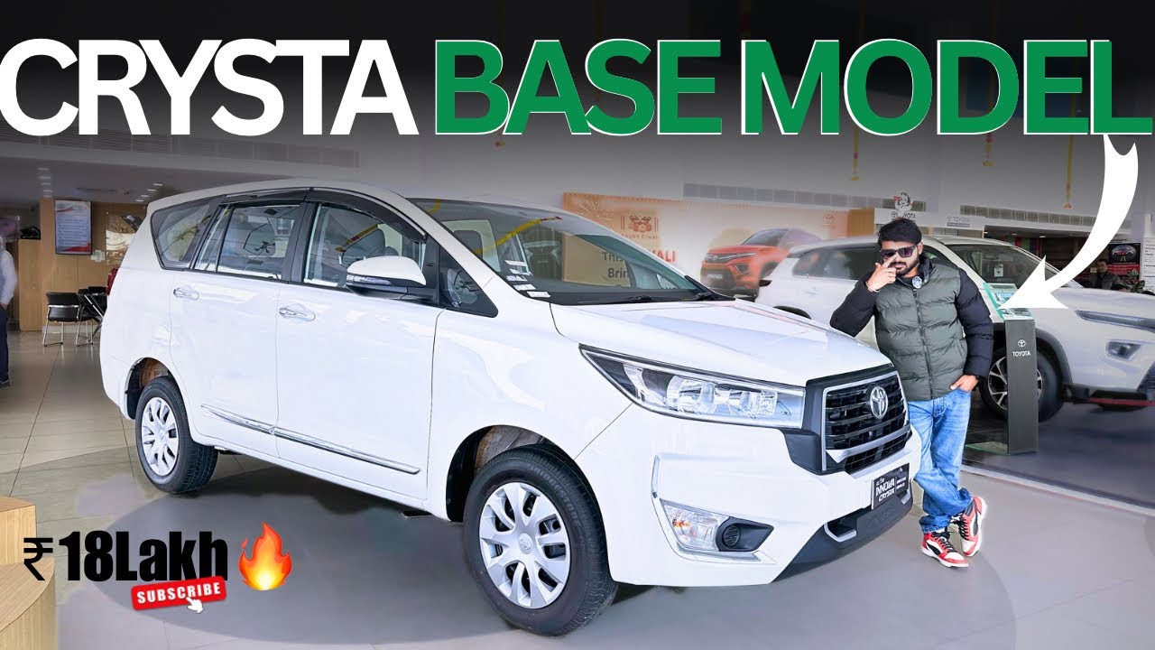Creta ke Bhao me Innova 🔥Toyota Innova Crysta Base Model 2.4GX 2025 | Crysta GX Base Model Review