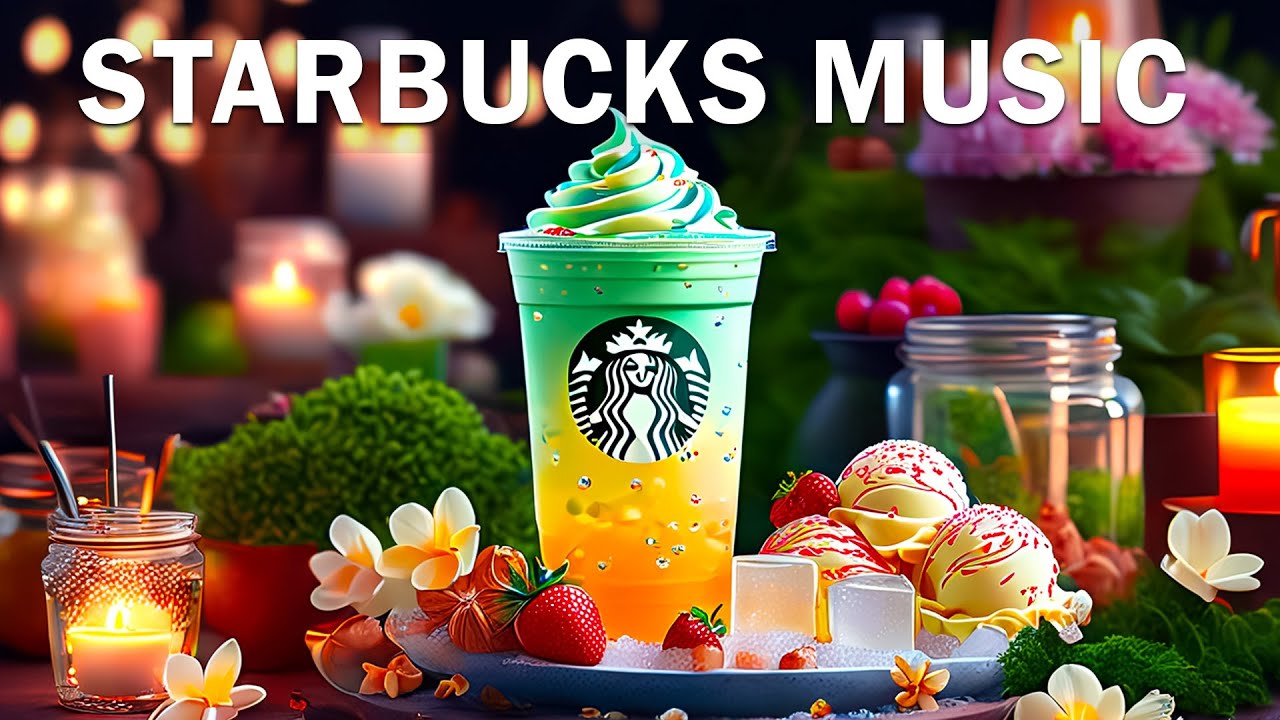 Starbucks Music No Ads - Starbucks Jazz Music & Spring Ambience -Coffee Shop Music, Happy Jazz Music