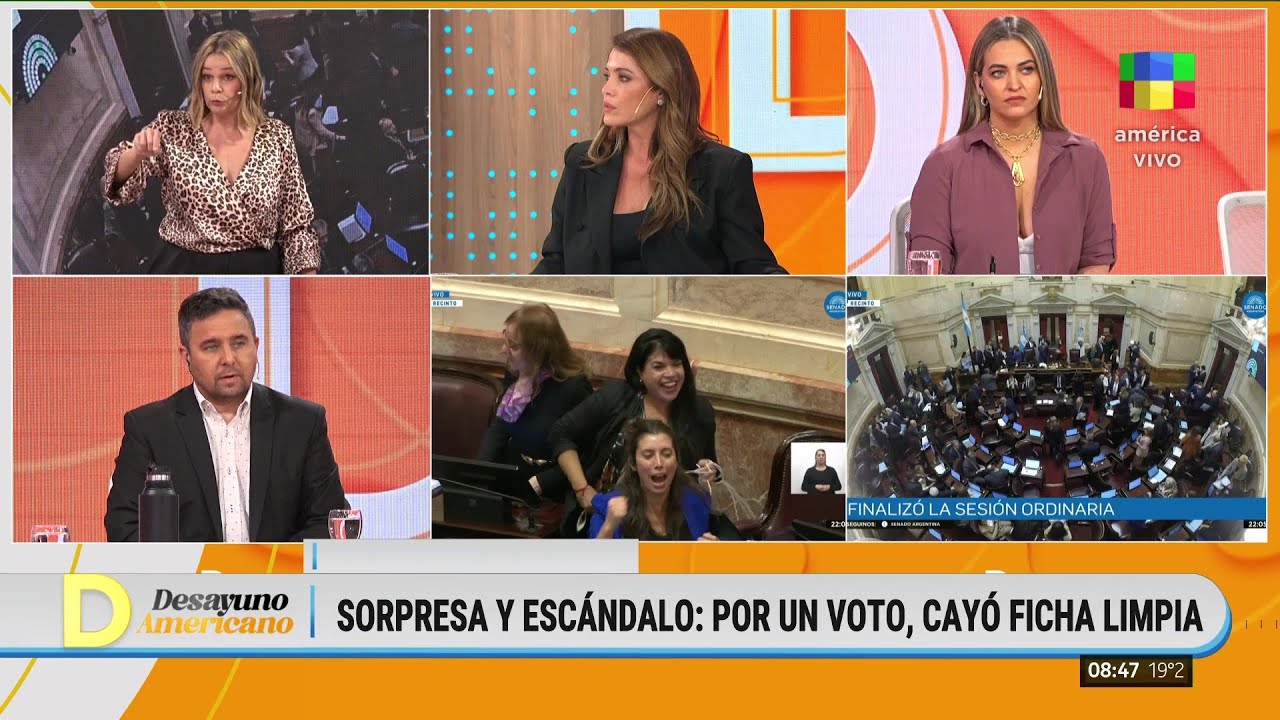 🔴SORPRESA Y ESCÁNDALO: POR UN VOTO, CAYÓ FICHA LIMPIA