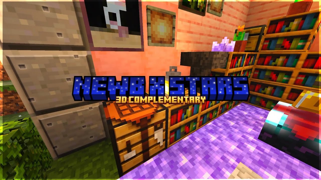 KOMBINASI SHADER MCPE 1.21 TERBAIK || NEWB SHADERS || NEWB X STARS + MINECRAFT 3D TEXTURE PACK