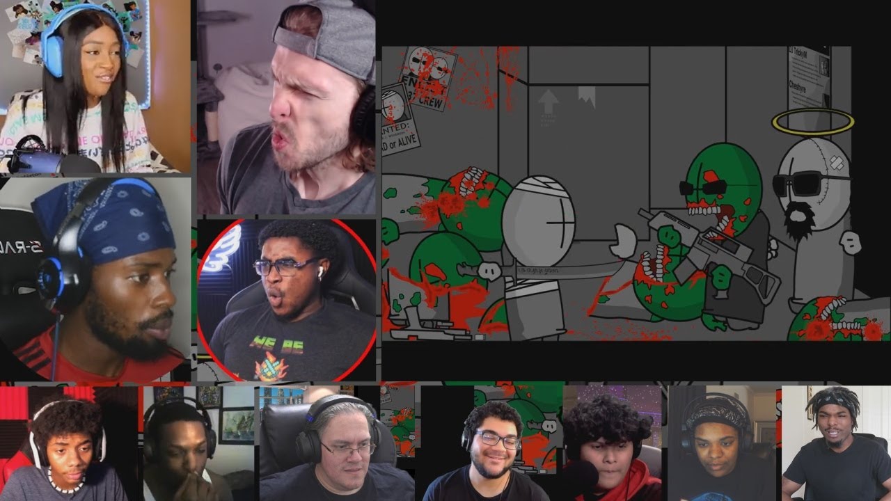 Madness Combat 4: Apotheosis [REACTION MASH-UP]#1736