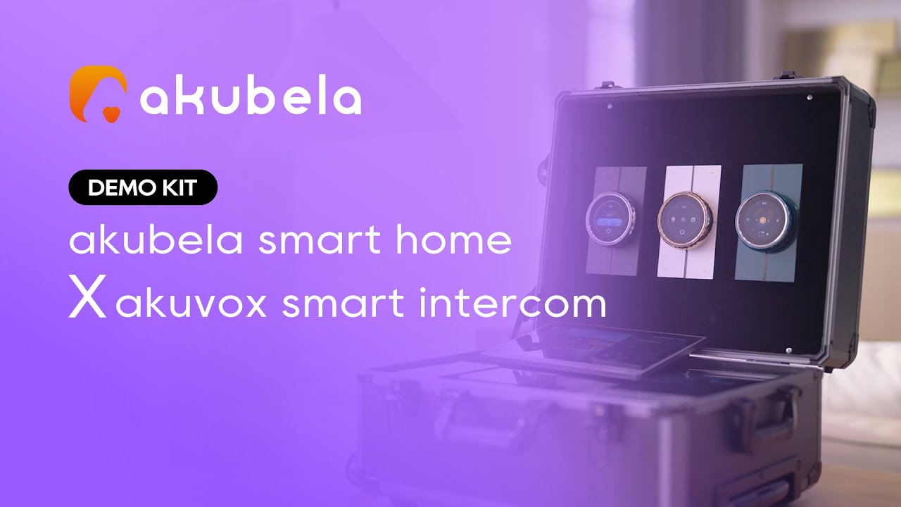 akubela smart home X akuvox smart intercom