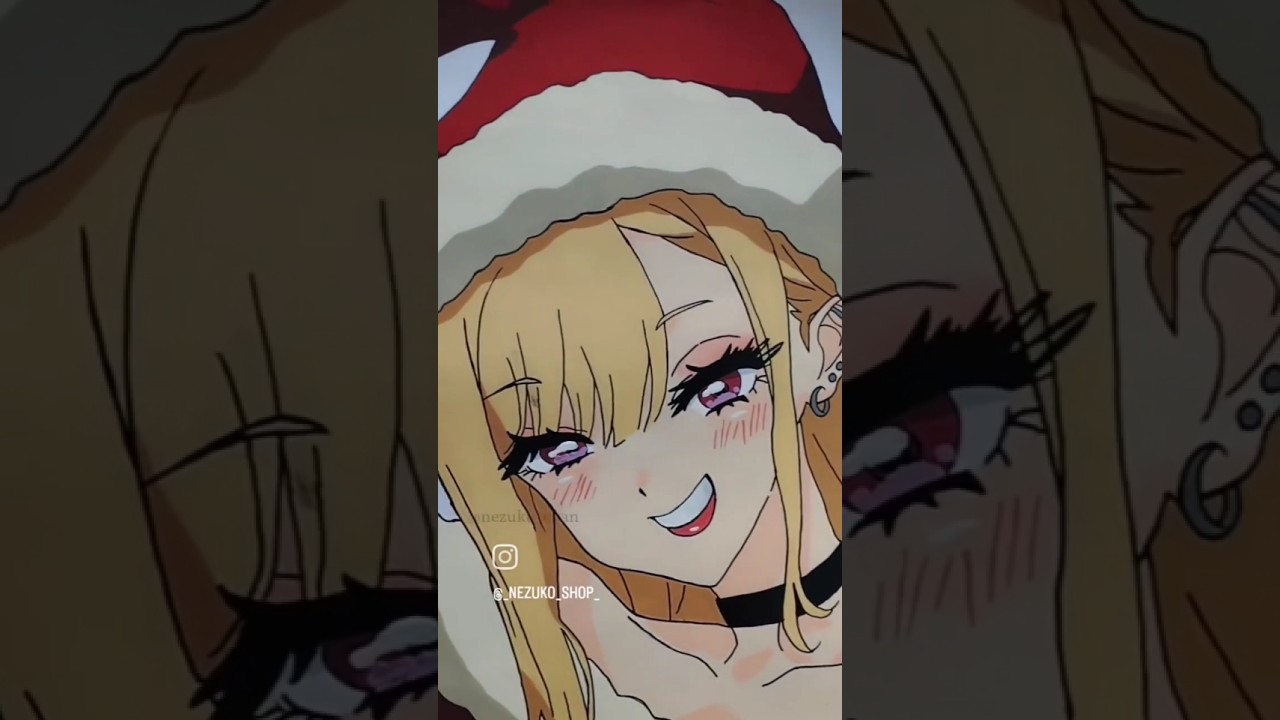Christmas Drawing Idea#shorts#christmas#merrychristmas#holiday#snowman#santa#anime#animedrawing#fypシ