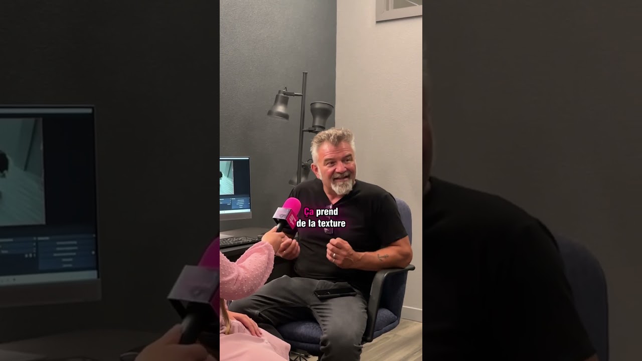 Visite du plateau de tournage d'Antigang
