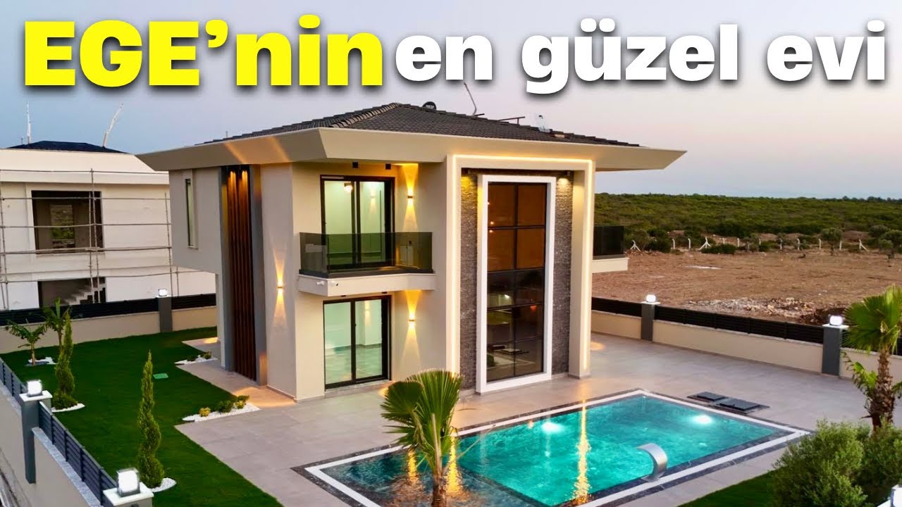 DİDİM’DE LÜKS ,500 m2 ARSA İÇİNDE  SATILIK VİLLA-A466 #didim #satılık #villa #villaturu 
