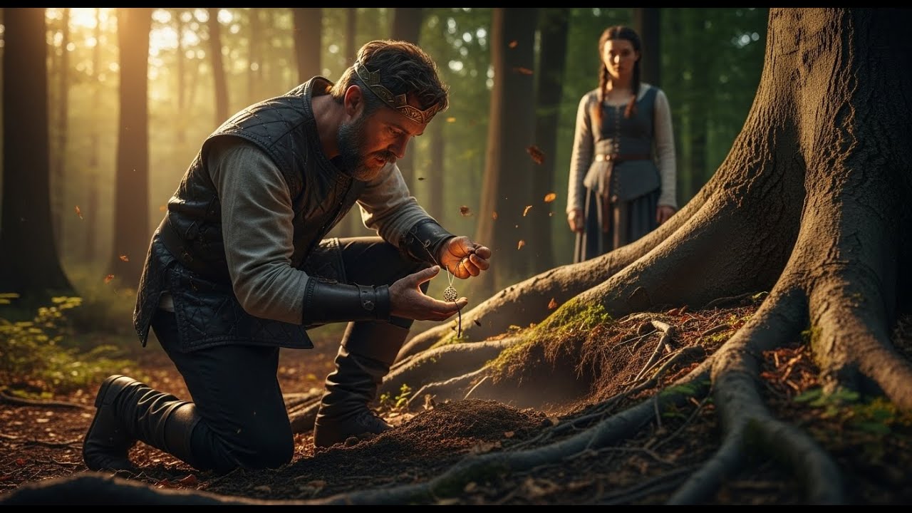 The Alpha King Unearthed the Pendant She Hid Beneath the Roots — and Time Stood Still