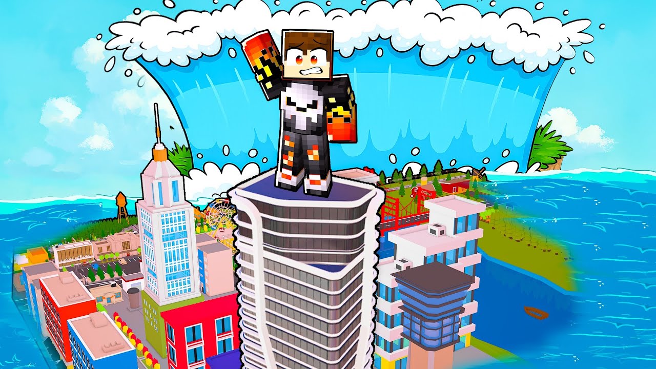 CAN I SURVIVE LARGEST TSUNAMI IN ROBLOX !!!