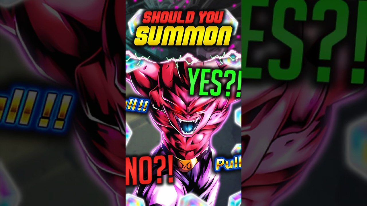 ULTRA KID BUU! SHOULD YOU SUMMON?! 💎 #DragonBall #DragonBallLegends #DBLegends #Shorts